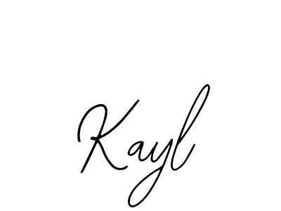 Kayl stylish signature style. Best Handwritten Sign (Bearetta-2O07w) for my name. Handwritten Signature Collection Ideas for my name Kayl. Kayl signature style 12 images and pictures png