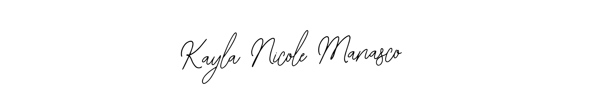 Make a beautiful signature design for name Kayla Nicole Manasco. Use this online signature maker to create a handwritten signature for free. Kayla Nicole Manasco signature style 12 images and pictures png