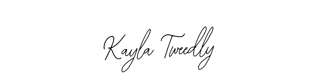 How to make Kayla Tweedly name signature. Use Bearetta-2O07w style for creating short signs online. This is the latest handwritten sign. Kayla Tweedly signature style 12 images and pictures png