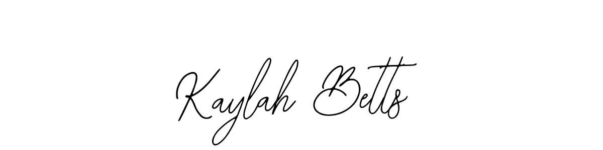 Make a beautiful signature design for name Kaylah Betts. With this signature (Bearetta-2O07w) style, you can create a handwritten signature for free. Kaylah Betts signature style 12 images and pictures png