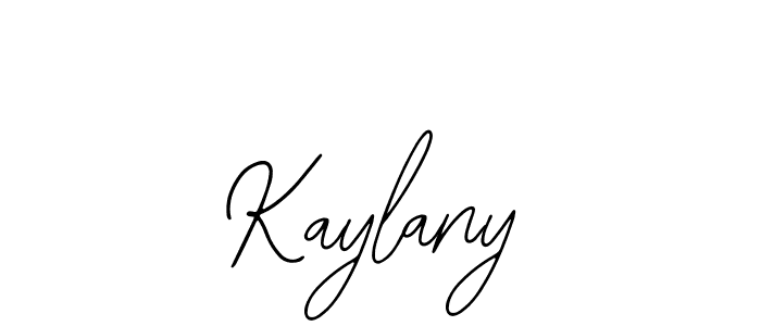 You should practise on your own different ways (Bearetta-2O07w) to write your name (Kaylany) in signature. don't let someone else do it for you. Kaylany signature style 12 images and pictures png