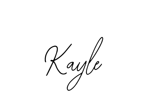 Design your own signature with our free online signature maker. With this signature software, you can create a handwritten (Bearetta-2O07w) signature for name Kayle. Kayle signature style 12 images and pictures png