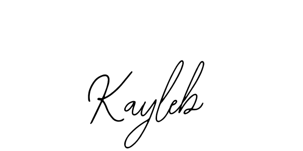 Bearetta-2O07w is a professional signature style that is perfect for those who want to add a touch of class to their signature. It is also a great choice for those who want to make their signature more unique. Get Kayleb name to fancy signature for free. Kayleb signature style 12 images and pictures png