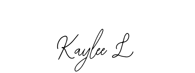 Create a beautiful signature design for name Kaylee L. With this signature (Bearetta-2O07w) fonts, you can make a handwritten signature for free. Kaylee L signature style 12 images and pictures png