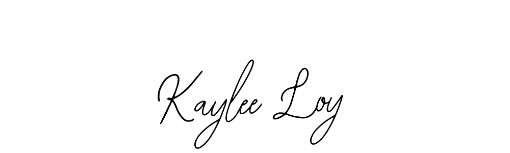 How to make Kaylee Loy name signature. Use Bearetta-2O07w style for creating short signs online. This is the latest handwritten sign. Kaylee Loy signature style 12 images and pictures png