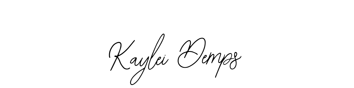 Also we have Kaylei Demps name is the best signature style. Create professional handwritten signature collection using Bearetta-2O07w autograph style. Kaylei Demps signature style 12 images and pictures png