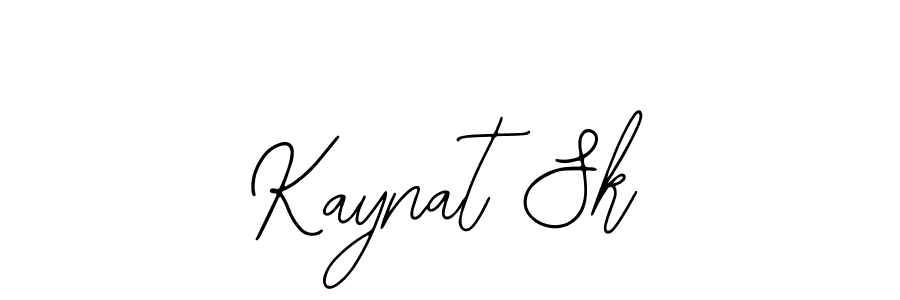 Use a signature maker to create a handwritten signature online. With this signature software, you can design (Bearetta-2O07w) your own signature for name Kaynat Sk. Kaynat Sk signature style 12 images and pictures png