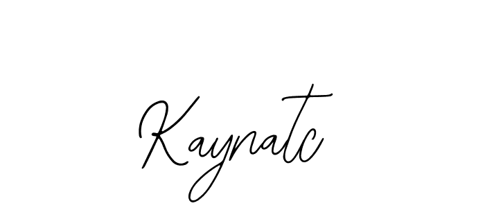 How to make Kaynatc signature? Bearetta-2O07w is a professional autograph style. Create handwritten signature for Kaynatc name. Kaynatc signature style 12 images and pictures png