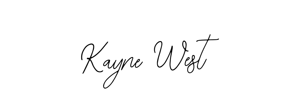 Use a signature maker to create a handwritten signature online. With this signature software, you can design (Bearetta-2O07w) your own signature for name Kayne West. Kayne West signature style 12 images and pictures png