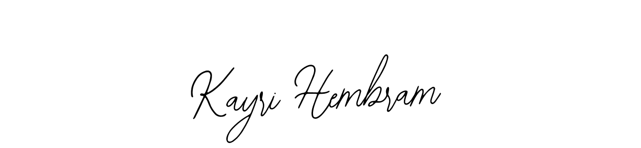 It looks lik you need a new signature style for name Kayri Hembram. Design unique handwritten (Bearetta-2O07w) signature with our free signature maker in just a few clicks. Kayri Hembram signature style 12 images and pictures png