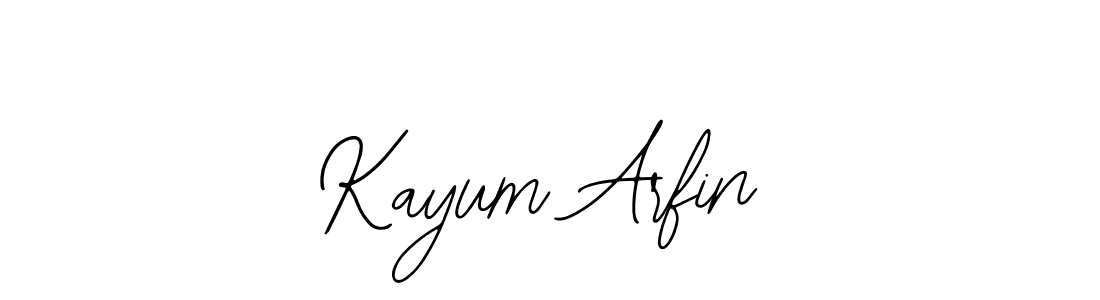 Make a beautiful signature design for name Kayum Arfin. Use this online signature maker to create a handwritten signature for free. Kayum Arfin signature style 12 images and pictures png