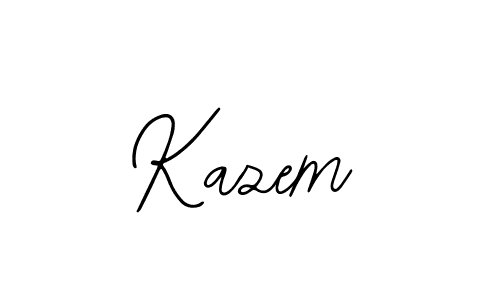 The best way (Bearetta-2O07w) to make a short signature is to pick only two or three words in your name. The name Kazem include a total of six letters. For converting this name. Kazem signature style 12 images and pictures png