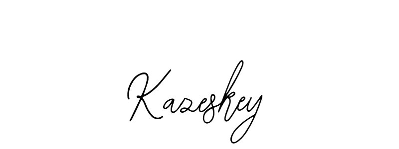 Use a signature maker to create a handwritten signature online. With this signature software, you can design (Bearetta-2O07w) your own signature for name Kazeskey. Kazeskey signature style 12 images and pictures png