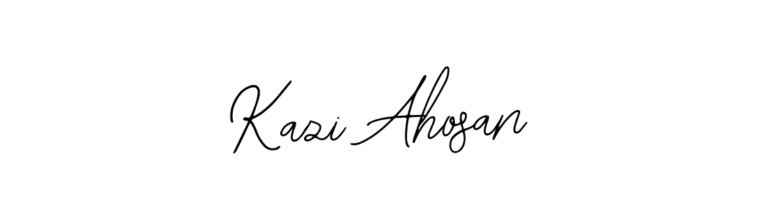 Make a beautiful signature design for name Kazi Ahosan. With this signature (Bearetta-2O07w) style, you can create a handwritten signature for free. Kazi Ahosan signature style 12 images and pictures png