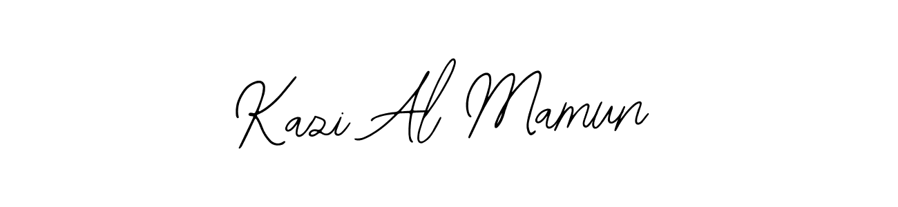 Use a signature maker to create a handwritten signature online. With this signature software, you can design (Bearetta-2O07w) your own signature for name Kazi Al Mamun. Kazi Al Mamun signature style 12 images and pictures png