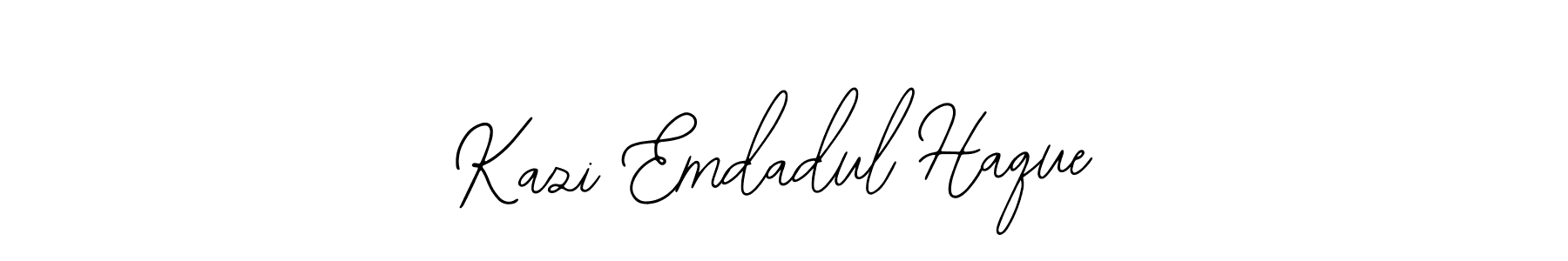 Also You can easily find your signature by using the search form. We will create Kazi Emdadul Haque name handwritten signature images for you free of cost using Bearetta-2O07w sign style. Kazi Emdadul Haque signature style 12 images and pictures png