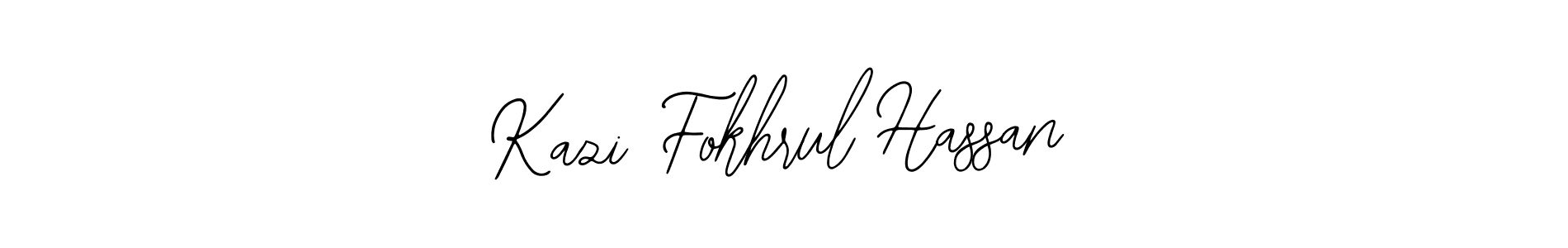 Create a beautiful signature design for name Kazi Fokhrul Hassan. With this signature (Bearetta-2O07w) fonts, you can make a handwritten signature for free. Kazi Fokhrul Hassan signature style 12 images and pictures png