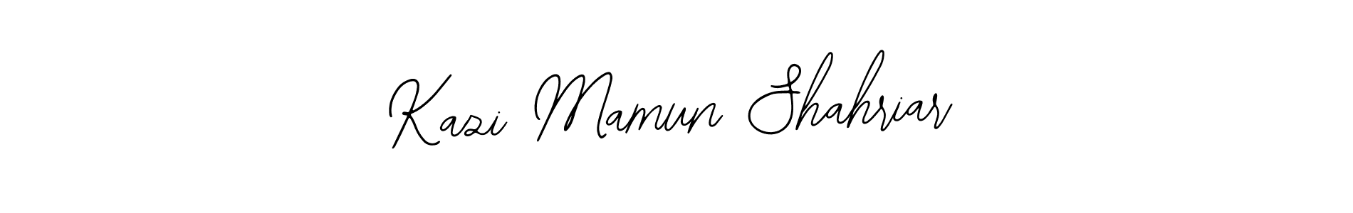 Kazi Mamun Shahriar stylish signature style. Best Handwritten Sign (Bearetta-2O07w) for my name. Handwritten Signature Collection Ideas for my name Kazi Mamun Shahriar. Kazi Mamun Shahriar signature style 12 images and pictures png