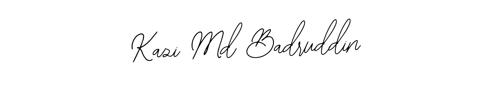 Make a short Kazi Md Badruddin signature style. Manage your documents anywhere anytime using Bearetta-2O07w. Create and add eSignatures, submit forms, share and send files easily. Kazi Md Badruddin signature style 12 images and pictures png