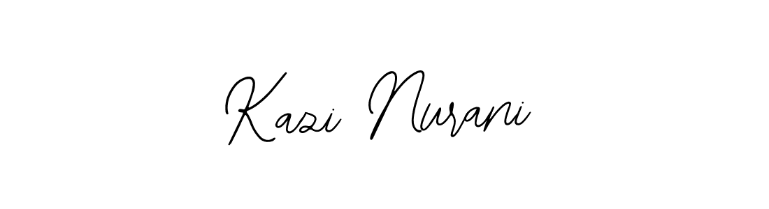 Also we have Kazi Nurani name is the best signature style. Create professional handwritten signature collection using Bearetta-2O07w autograph style. Kazi Nurani signature style 12 images and pictures png