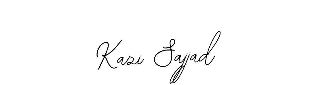How to Draw Kazi Sajjad signature style? Bearetta-2O07w is a latest design signature styles for name Kazi Sajjad. Kazi Sajjad signature style 12 images and pictures png