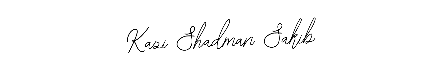 Make a short Kazi Shadman Sakib signature style. Manage your documents anywhere anytime using Bearetta-2O07w. Create and add eSignatures, submit forms, share and send files easily. Kazi Shadman Sakib signature style 12 images and pictures png