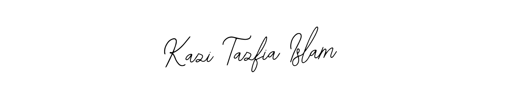 Also You can easily find your signature by using the search form. We will create Kazi Tazfia Islam name handwritten signature images for you free of cost using Bearetta-2O07w sign style. Kazi Tazfia Islam signature style 12 images and pictures png
