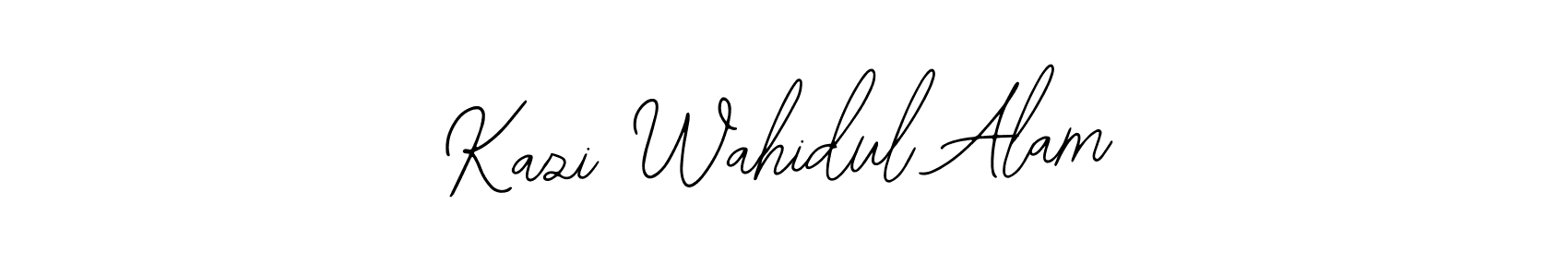 You should practise on your own different ways (Bearetta-2O07w) to write your name (Kazi Wahidul Alam) in signature. don't let someone else do it for you. Kazi Wahidul Alam signature style 12 images and pictures png