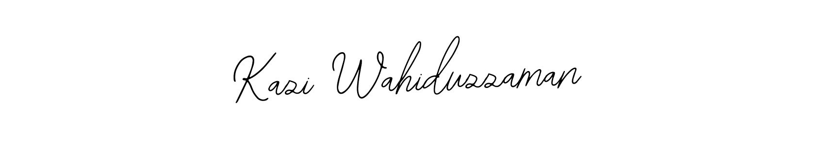 Also You can easily find your signature by using the search form. We will create Kazi Wahiduzzaman name handwritten signature images for you free of cost using Bearetta-2O07w sign style. Kazi Wahiduzzaman signature style 12 images and pictures png