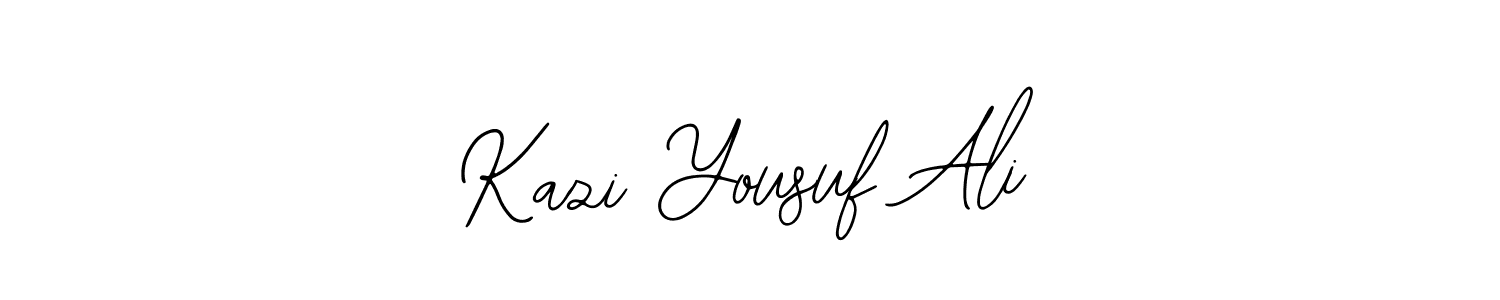 Make a beautiful signature design for name Kazi Yousuf Ali. Use this online signature maker to create a handwritten signature for free. Kazi Yousuf Ali signature style 12 images and pictures png