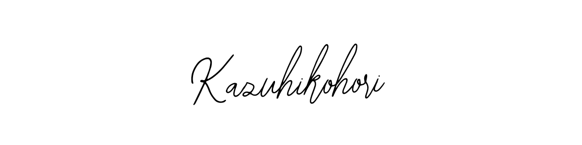 How to make Kazuhikohori signature? Bearetta-2O07w is a professional autograph style. Create handwritten signature for Kazuhikohori name. Kazuhikohori signature style 12 images and pictures png