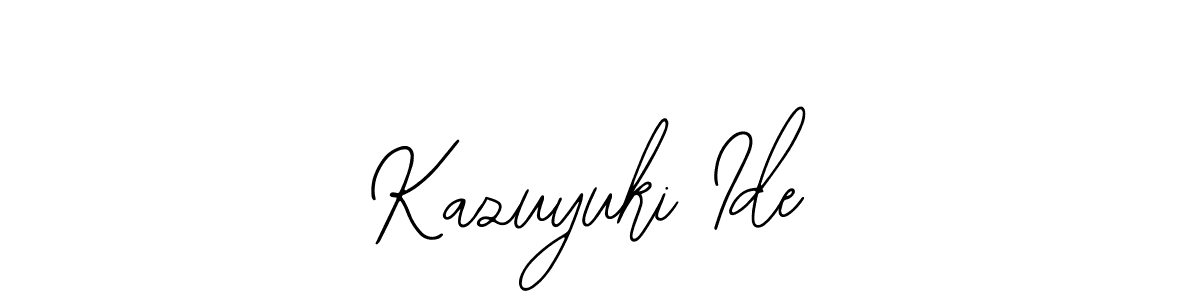 Check out images of Autograph of Kazuyuki Ide name. Actor Kazuyuki Ide Signature Style. Bearetta-2O07w is a professional sign style online. Kazuyuki Ide signature style 12 images and pictures png