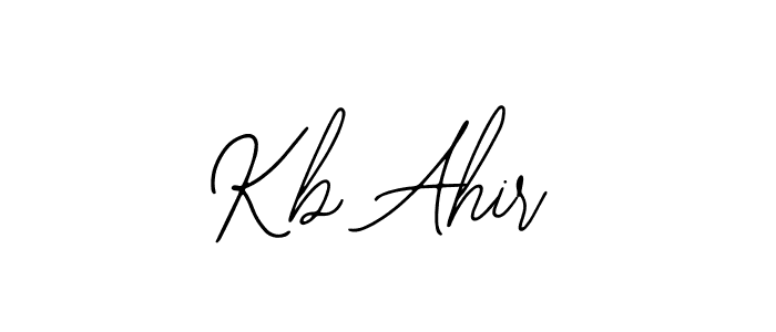 if you are searching for the best signature style for your name Kb Ahir. so please give up your signature search. here we have designed multiple signature styles  using Bearetta-2O07w. Kb Ahir signature style 12 images and pictures png
