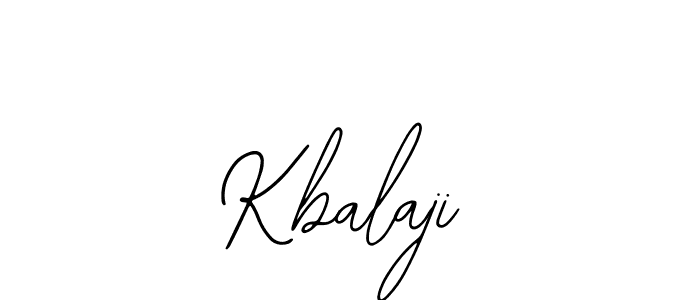 Use a signature maker to create a handwritten signature online. With this signature software, you can design (Bearetta-2O07w) your own signature for name Kbalaji. Kbalaji signature style 12 images and pictures png