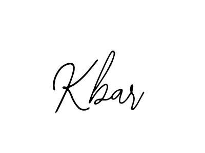 Use a signature maker to create a handwritten signature online. With this signature software, you can design (Bearetta-2O07w) your own signature for name Kbar. Kbar signature style 12 images and pictures png