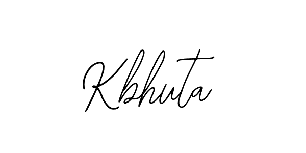 Kbhuta stylish signature style. Best Handwritten Sign (Bearetta-2O07w) for my name. Handwritten Signature Collection Ideas for my name Kbhuta. Kbhuta signature style 12 images and pictures png