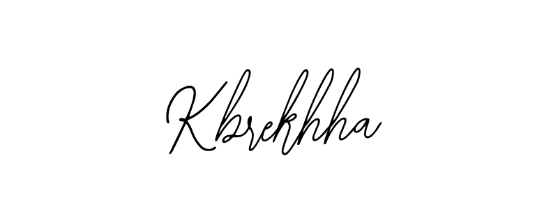 Kbrekhha stylish signature style. Best Handwritten Sign (Bearetta-2O07w) for my name. Handwritten Signature Collection Ideas for my name Kbrekhha. Kbrekhha signature style 12 images and pictures png