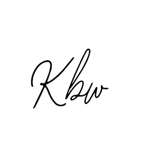 You should practise on your own different ways (Bearetta-2O07w) to write your name (Kbw) in signature. don't let someone else do it for you. Kbw signature style 12 images and pictures png