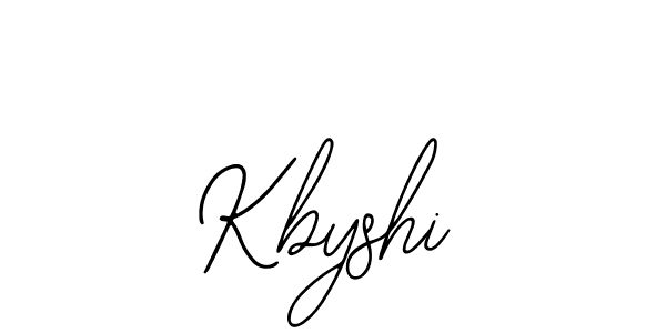You can use this online signature creator to create a handwritten signature for the name Kbyshi. This is the best online autograph maker. Kbyshi signature style 12 images and pictures png