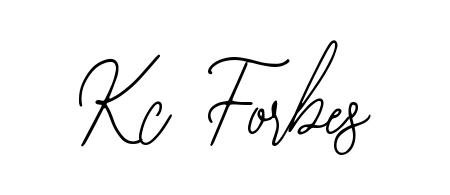 Try this chic Kc Forbes handwritten sign style. Using Bearetta-2O07w font elements, it gives your name a sleek, memorable identity. Kc Forbes signature style 12 images and pictures png