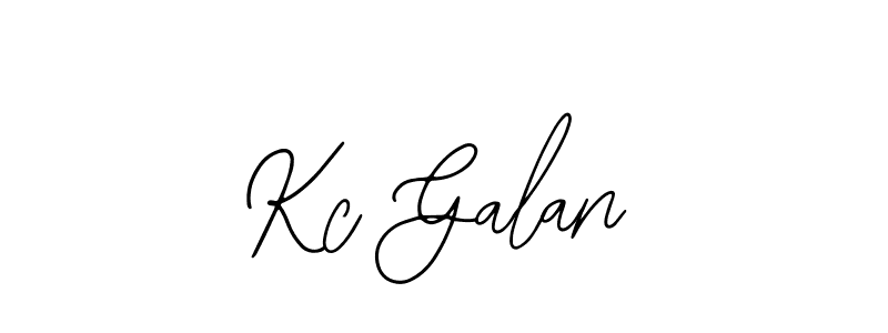 if you are searching for the best signature style for your name Kc Galan. so please give up your signature search. here we have designed multiple signature styles  using Bearetta-2O07w. Kc Galan signature style 12 images and pictures png