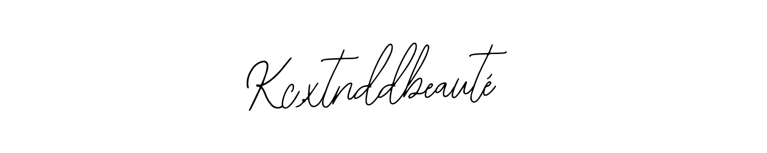 Make a beautiful signature design for name Kc.xtnddbeauté. Use this online signature maker to create a handwritten signature for free. Kc.xtnddbeauté signature style 12 images and pictures png