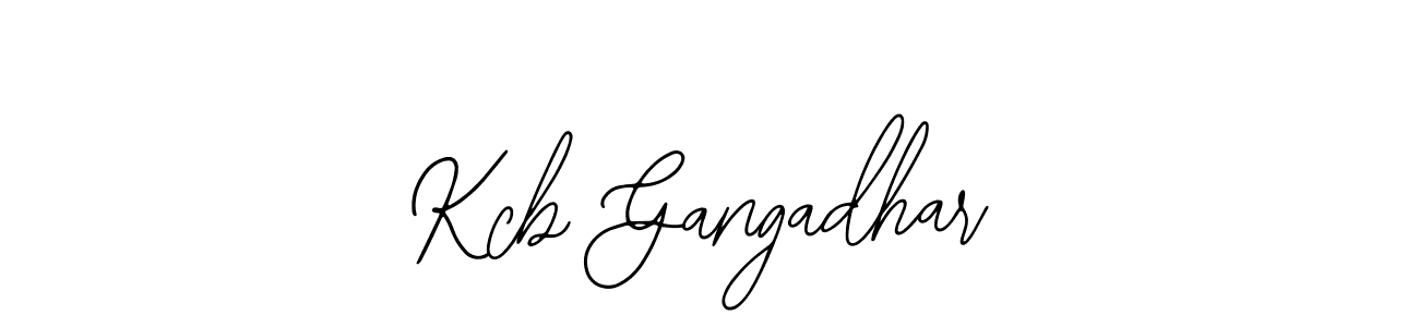 Also we have Kcb Gangadhar name is the best signature style. Create professional handwritten signature collection using Bearetta-2O07w autograph style. Kcb Gangadhar signature style 12 images and pictures png