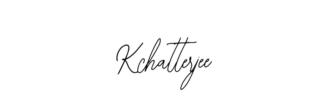 How to make Kchatterjee signature? Bearetta-2O07w is a professional autograph style. Create handwritten signature for Kchatterjee name. Kchatterjee signature style 12 images and pictures png