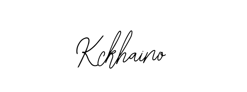 How to Draw Kckhaino signature style? Bearetta-2O07w is a latest design signature styles for name Kckhaino. Kckhaino signature style 12 images and pictures png