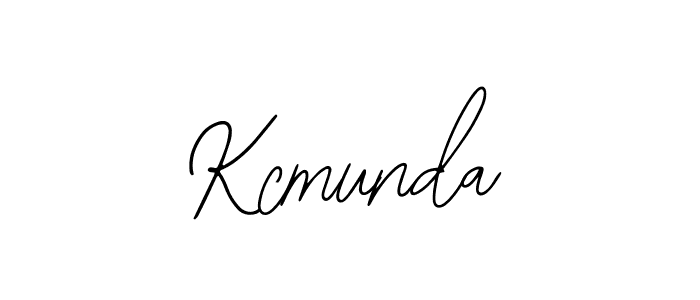 Design your own signature with our free online signature maker. With this signature software, you can create a handwritten (Bearetta-2O07w) signature for name Kcmunda. Kcmunda signature style 12 images and pictures png