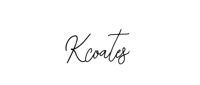 Make a beautiful signature design for name Kcoates. With this signature (Bearetta-2O07w) style, you can create a handwritten signature for free. Kcoates signature style 12 images and pictures png