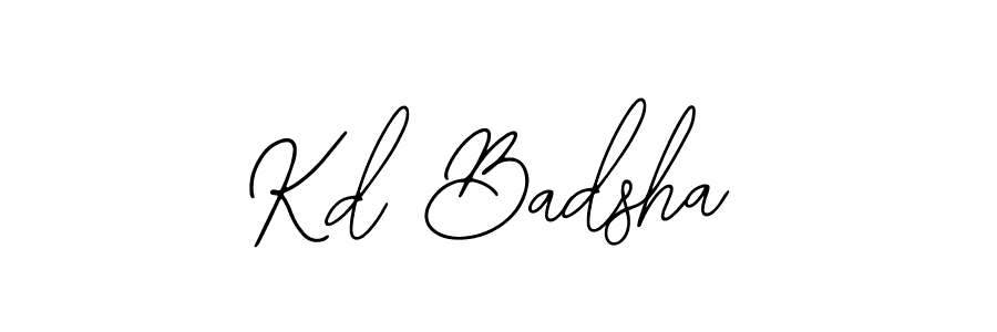 How to make Kd Badsha signature? Bearetta-2O07w is a professional autograph style. Create handwritten signature for Kd Badsha name. Kd Badsha signature style 12 images and pictures png