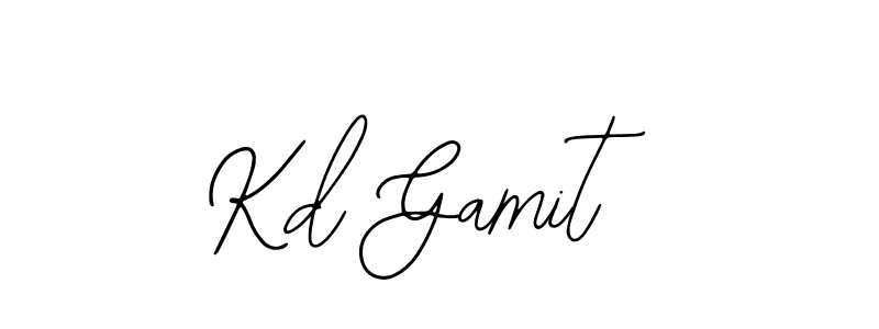 Create a beautiful signature design for name Kd Gamit. With this signature (Bearetta-2O07w) fonts, you can make a handwritten signature for free. Kd Gamit signature style 12 images and pictures png