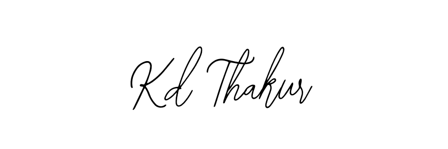 You should practise on your own different ways (Bearetta-2O07w) to write your name (Kd Thakur) in signature. don't let someone else do it for you. Kd Thakur signature style 12 images and pictures png